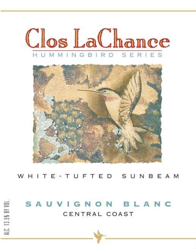 Clos LaChance White-Tufted Sunbeam Sauvignon Blanc 2009 Front Label
