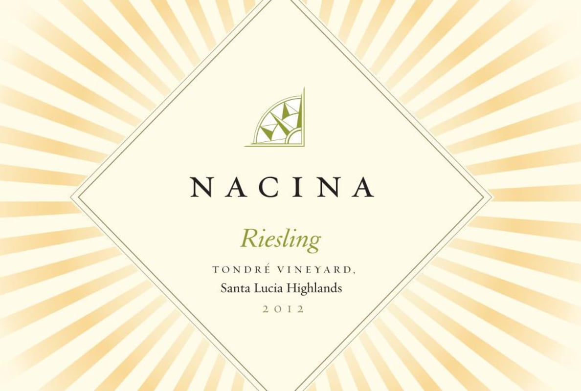 Tudor Wines Nacina Tondre Vineyard Riesling 2012 Front Label