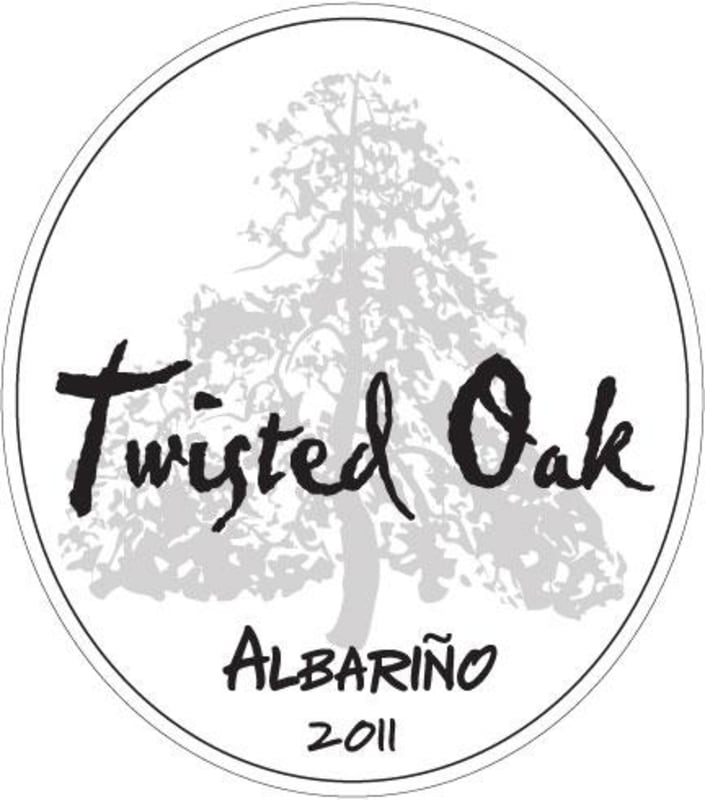 Twisted Oak Winery Albarino 2011 Front Label