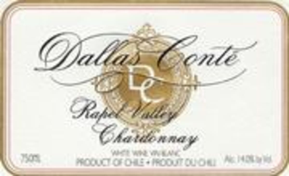 Dallas Conte Chardonnay 2000 Front Label