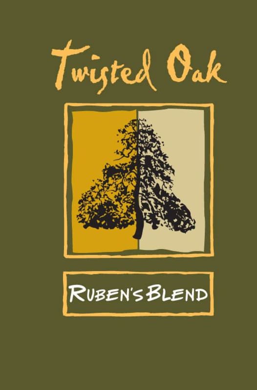Twisted Oak Winery Rubens Blend 2008 Front Label
