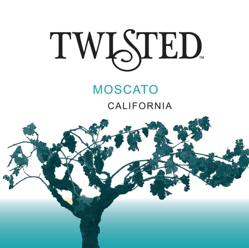 Twisted Wine Moscato 2015 Front Label