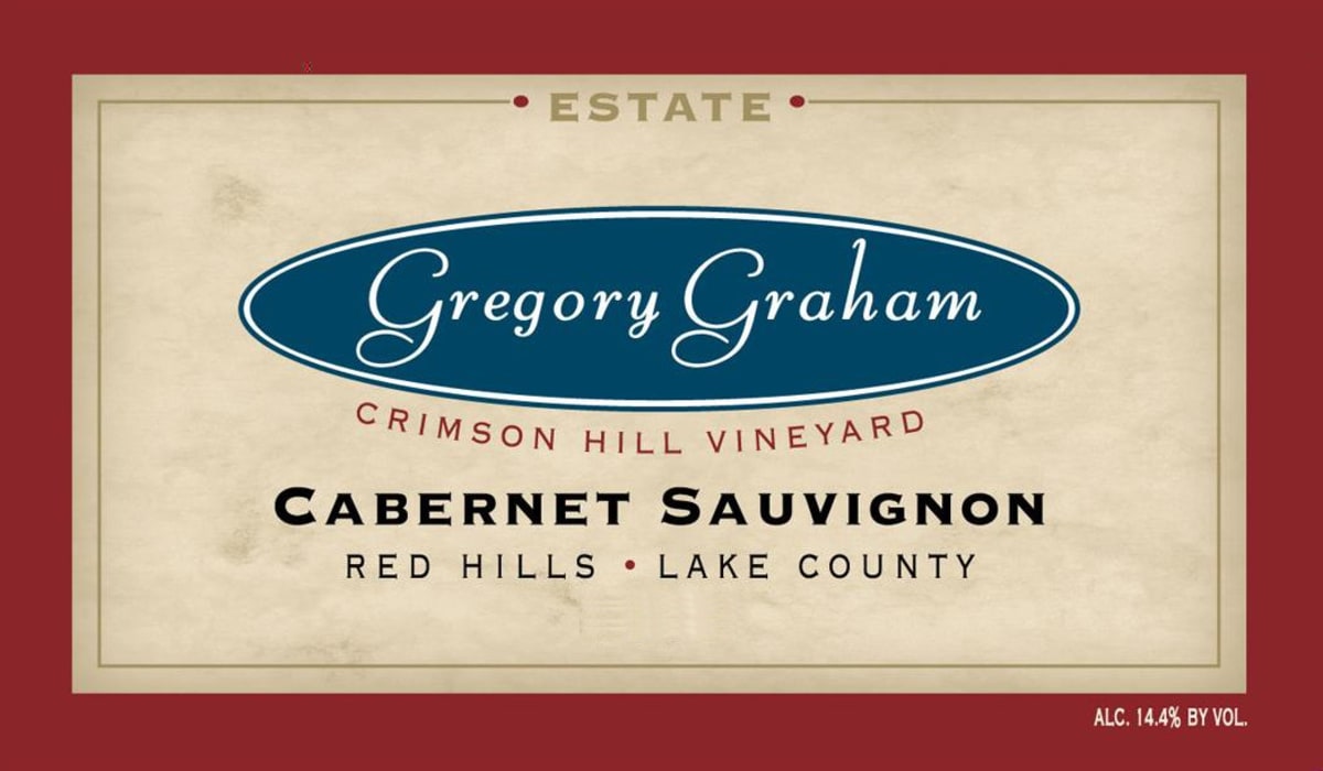 Gregory Graham Crimson Hill Vineyard Cabernet Sauvignon 2008 Front Label