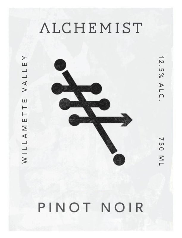 Union Wine Co Alchemist Pinot Noir 2014 Front Label