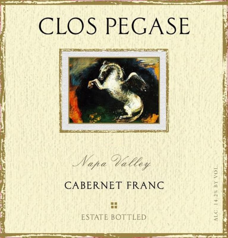 Clos Pegase Cabernet Franc 2010 Front Label