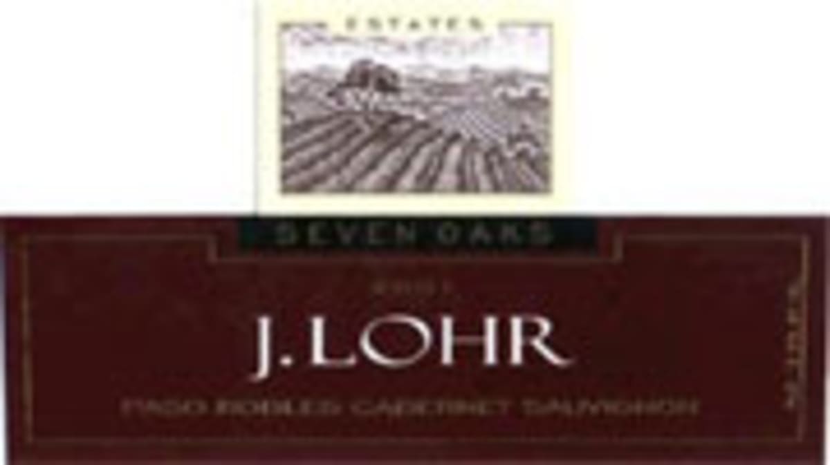 J. Lohr Estates Seven Oaks Cabernet Sauvignon (half-bottle) 2001 Front Label
