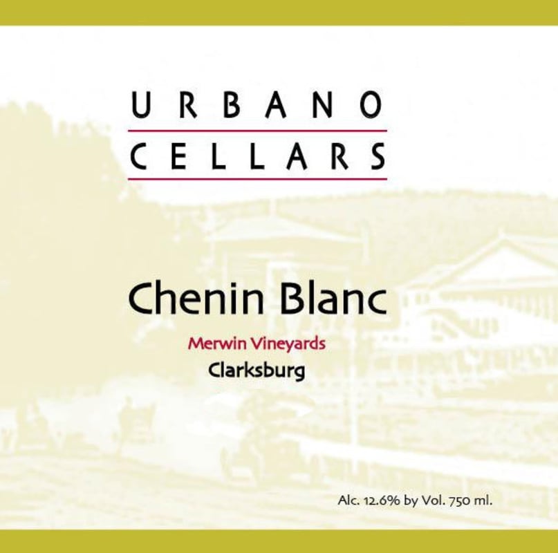 Urbano Cellars Merwin Vineyards Chenin Blanc 2014 Front Label