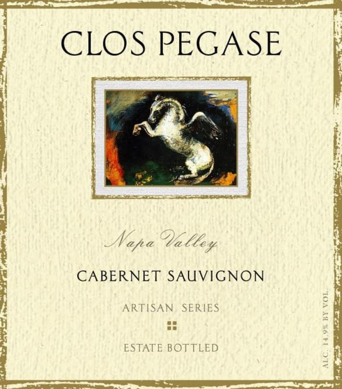 Clos Pegase Artisan Series Cabernet Sauvignon 2009 Front Label