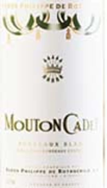 Mouton Cadet Blanc 2002 Front Label