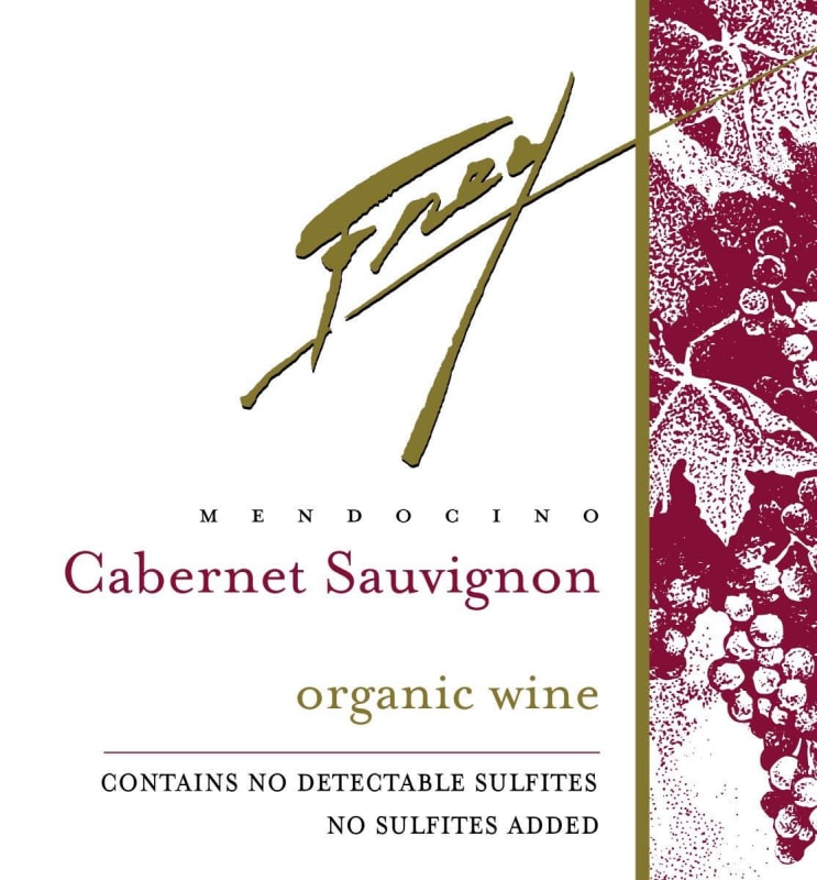 Frey NSA Organic Cabernet Sauvignon 2007 Front Label