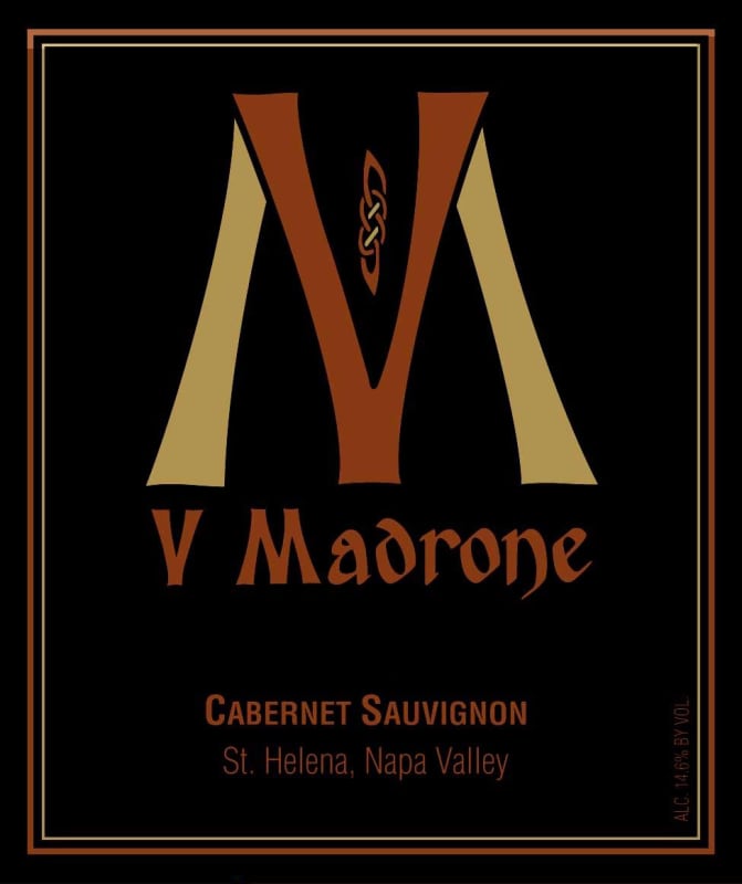 V Madrone Cellars Cabernet Sauvignon 2009 Front Label