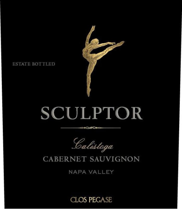 Clos Pegase Sculptor Calistoga Cabernet Sauvignon 2013 Front Label