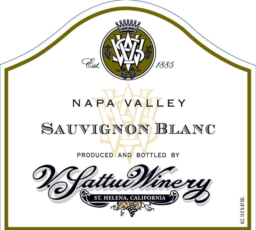 V. Sattui Sauvignon Blanc 2010 Front Label