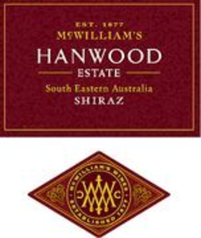 McWilliam's Shiraz 2002 Front Label