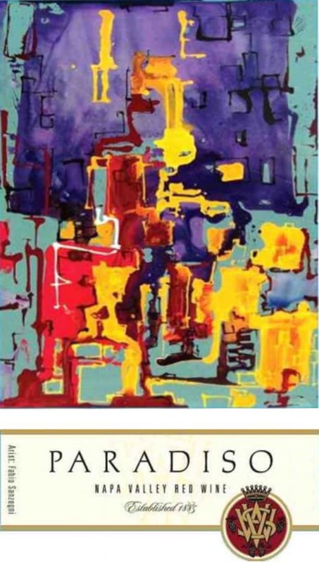 V. Sattui Paradiso Red Blend 2009 Front Label