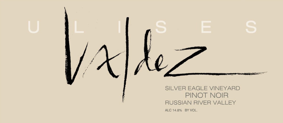 Valdez Family Winery Silver Eagle Vineyard Pinot Noir 2013 Front Label