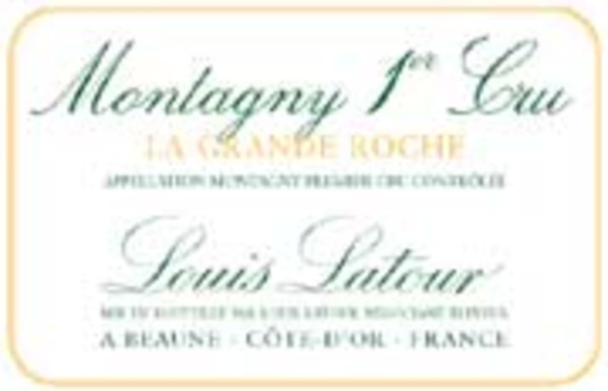 Louis Latour Montagny La Grande Roche Premier Cru 2001 Front Label