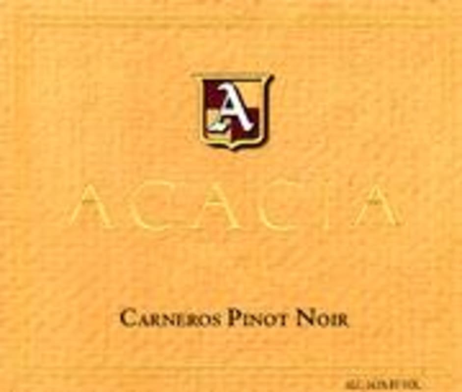 Acacia Pinot Noir 1998 Front Label