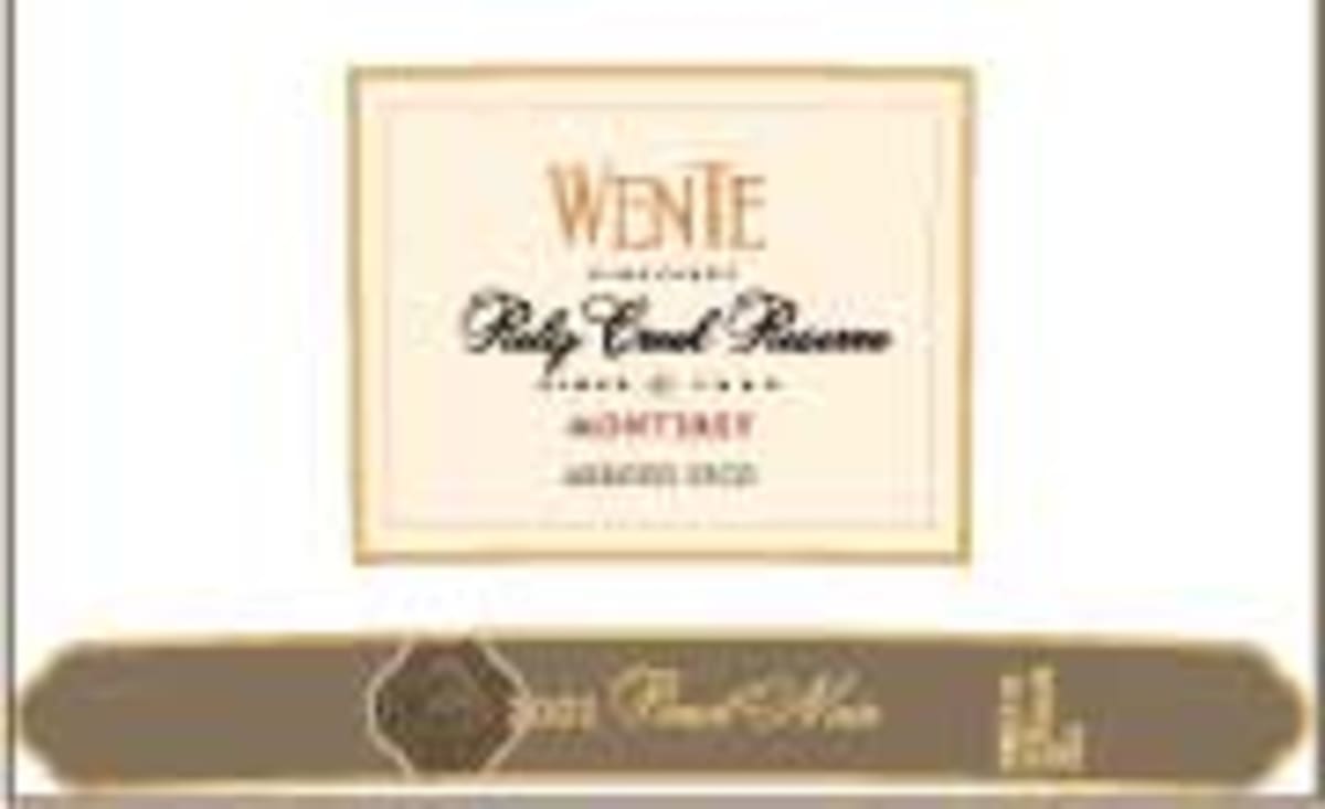 Wente Reliz Creek Pinot Noir 2001 Front Label