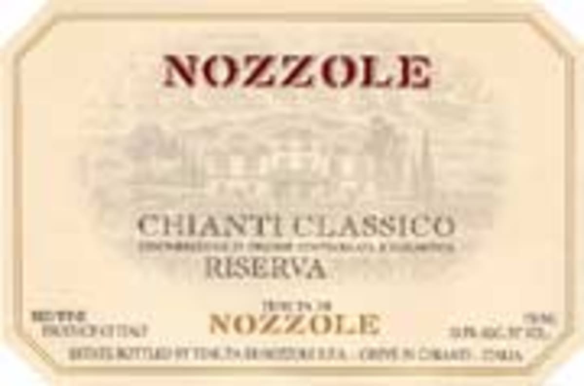 Tenuta di Nozzole Chianti Classico Riserva 2000 Front Label
