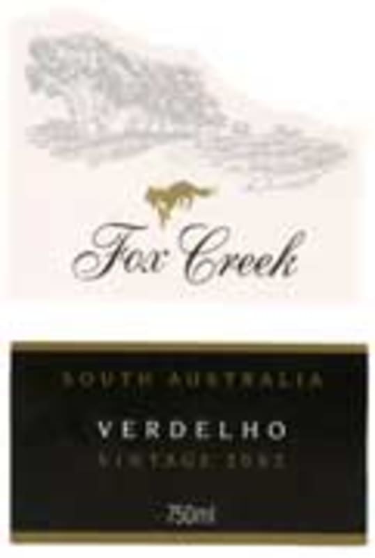 Fox Creek Verdelho 2002 Front Label