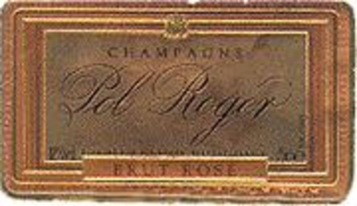 Pol Roger Brut Rose 1990 Front Label