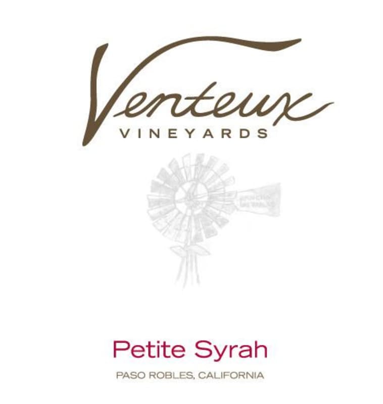 Venteux Vineyards Petite Sirah 2007 Front Label