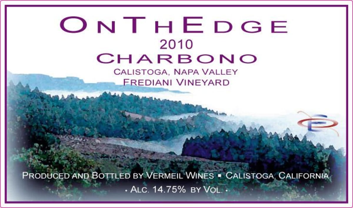 Vermeil Wines Frediani Vineyard Charbono 2010 Front Label