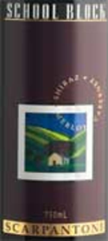Scarpantoni School Block Red 2001 Front Label