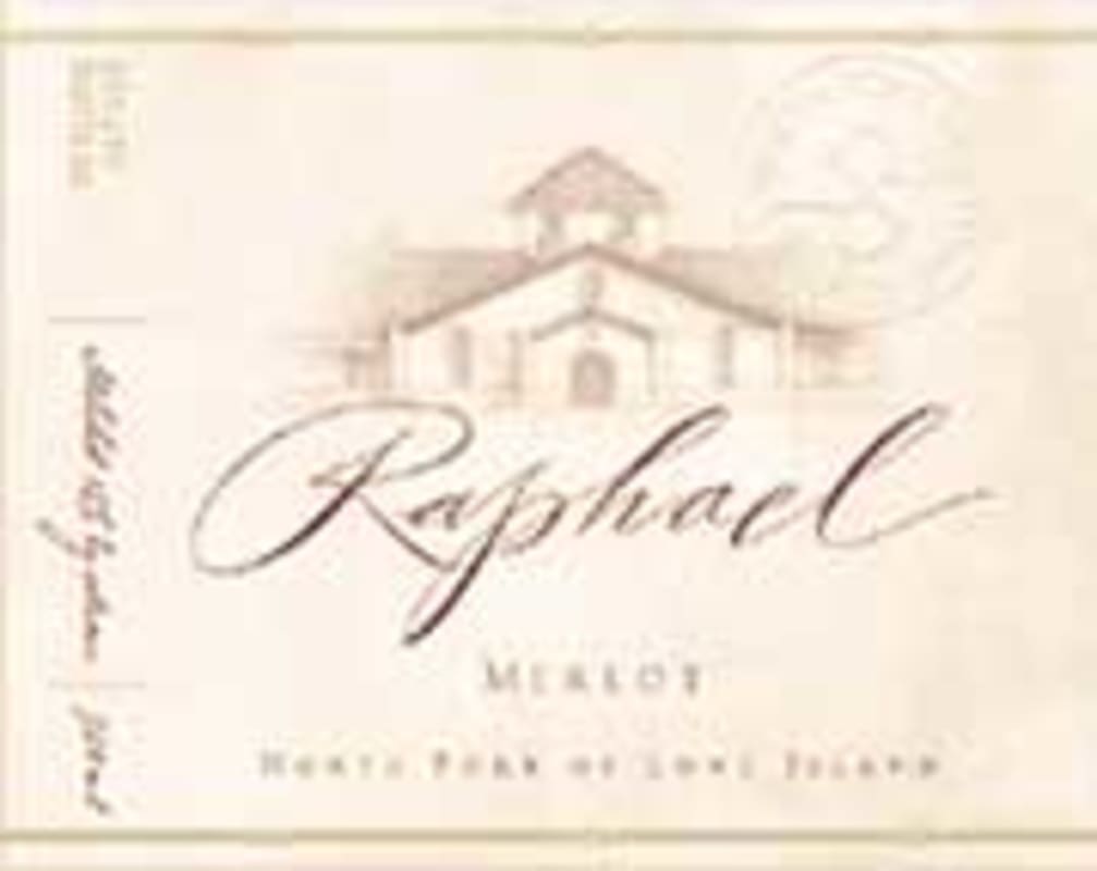 Raphael Merlot 2000 Front Label