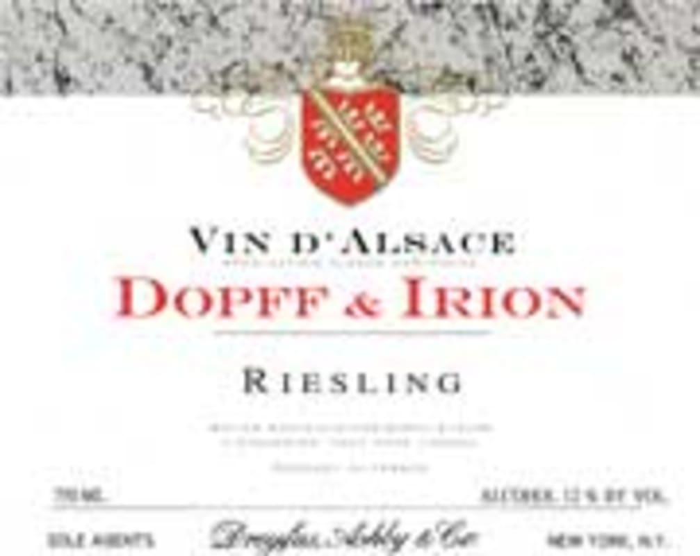 Dopff & Irion Riesling 2002 Front Label