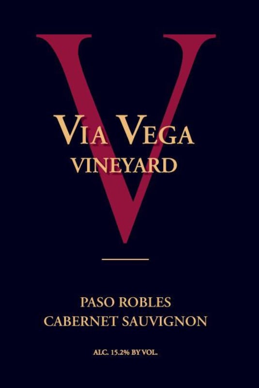 Via Vega Vineyard & Winery Cabernet Sauvignon 2010 Front Label