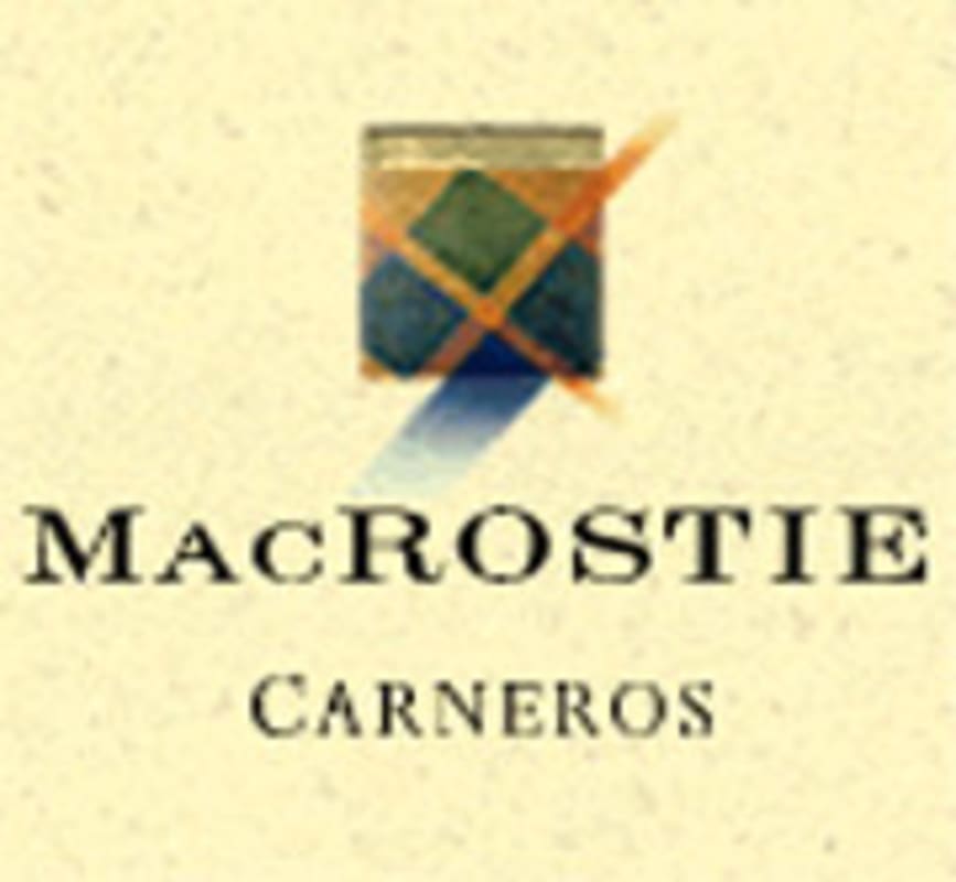 MacRostie Chardonnay 2001 Front Label