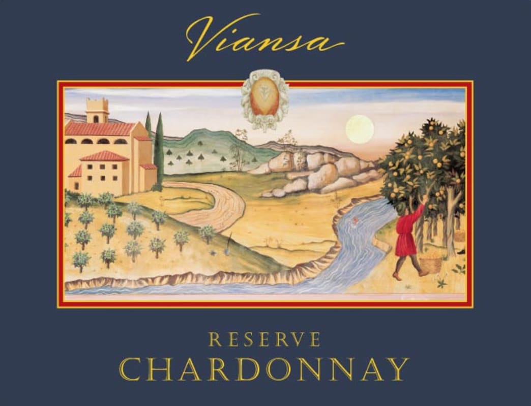 Viansa Winery Reserve Chardonnay 2007 Front Label