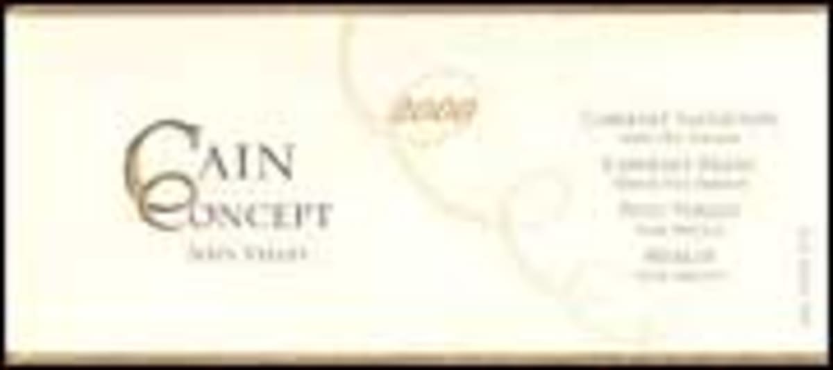 Cain Concept 2000 Front Label