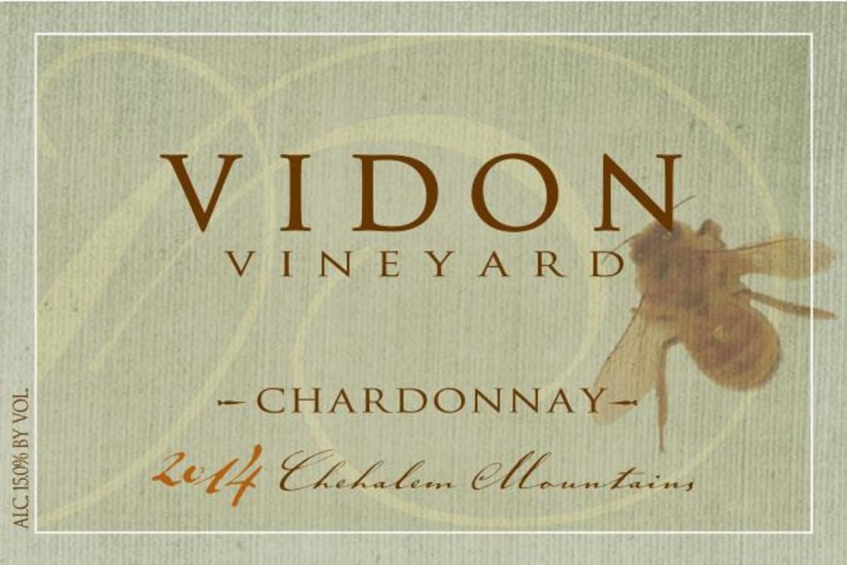 Vidon Vineyard Chardonnay 2014 Front Label