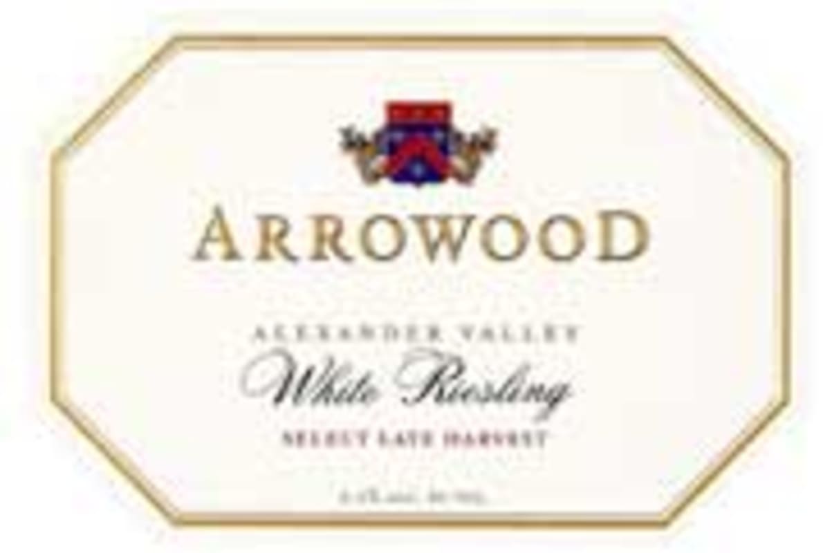 Arrowood Alexander Valley Select Late Harvest Riesling (half-bottle) 2001 Front Label