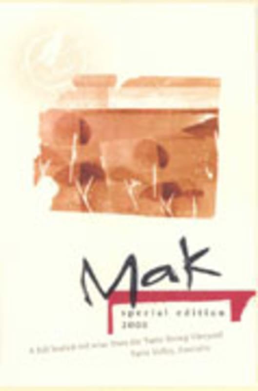 Mak Special Edition Red Blend 2000 Front Label