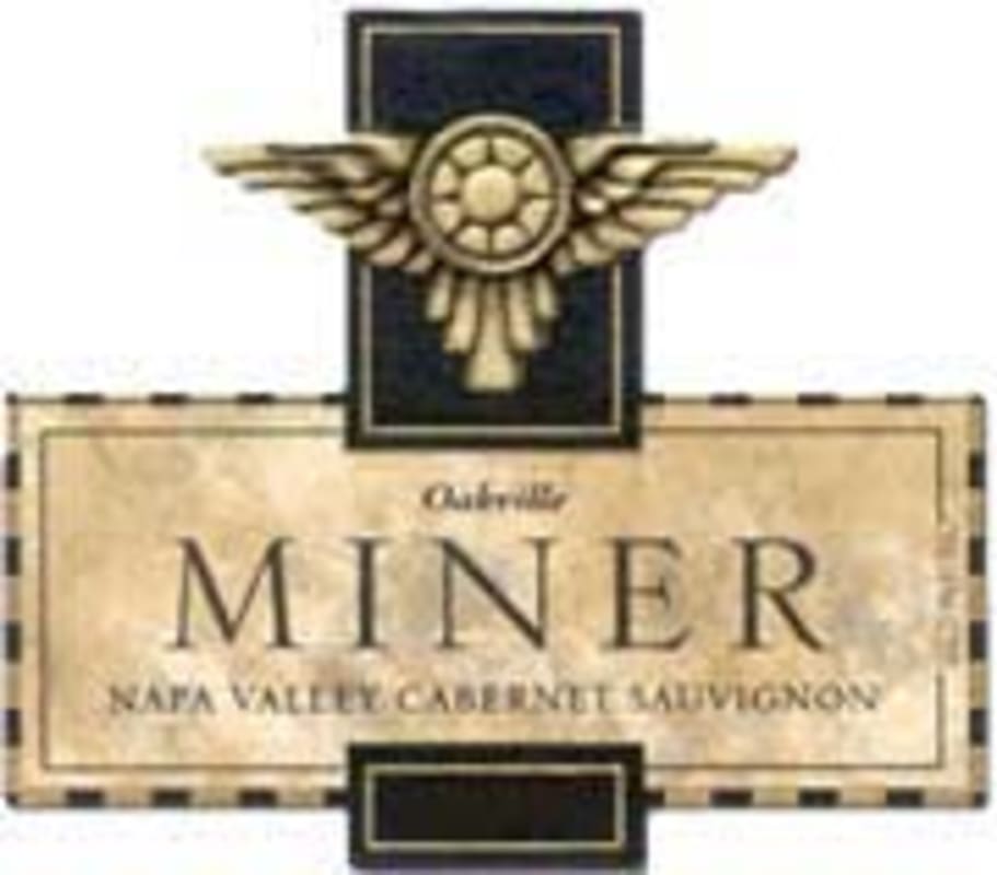 Miner Family Oakville Cabernet Sauvignon 2000 Front Label