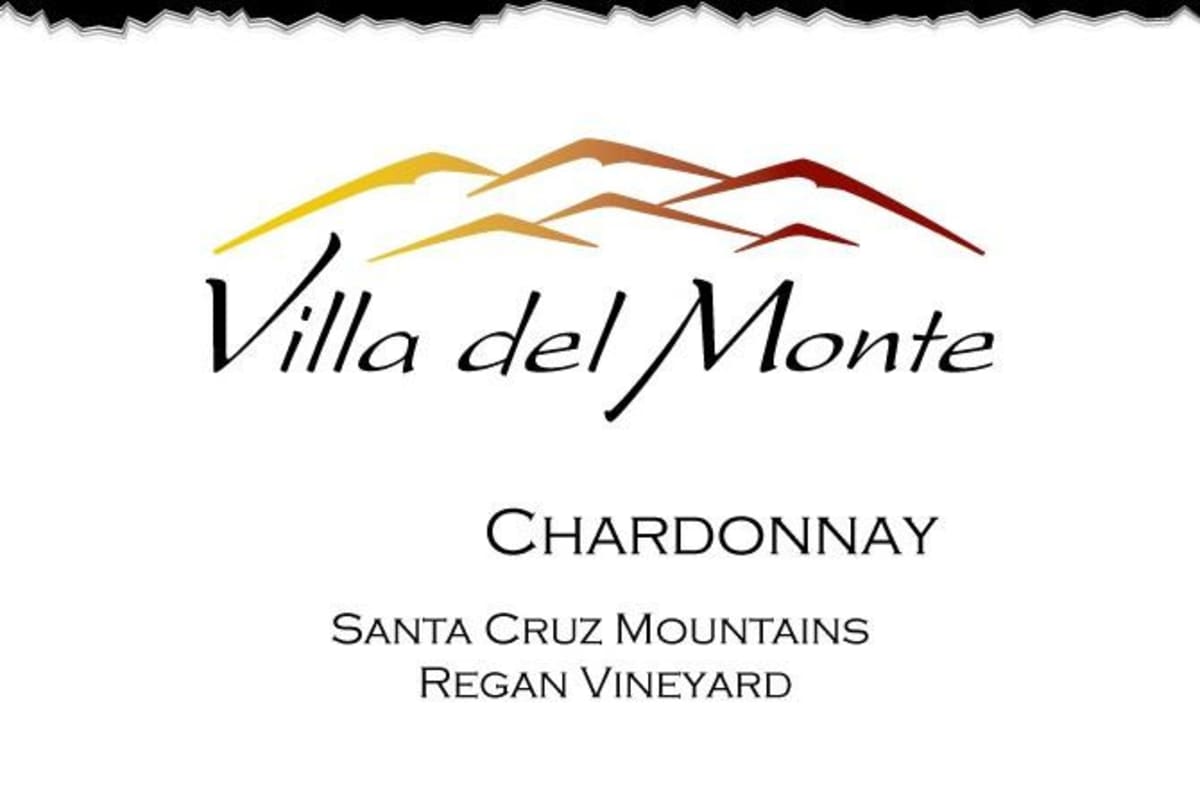 Villa del Monte Winery Regan Vineyard Chardonnay 2013 Front Label