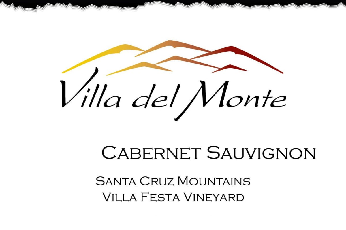 Villa del Monte Winery Cabernet Sauvignon Villa Festa Vineyard 2012 Front Label