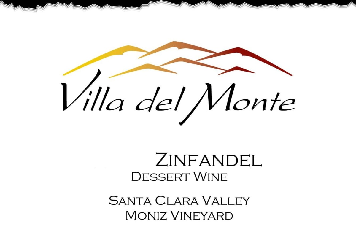 Villa del Monte Winery Moniz Vineyard Zinfandel 2012 Front Label