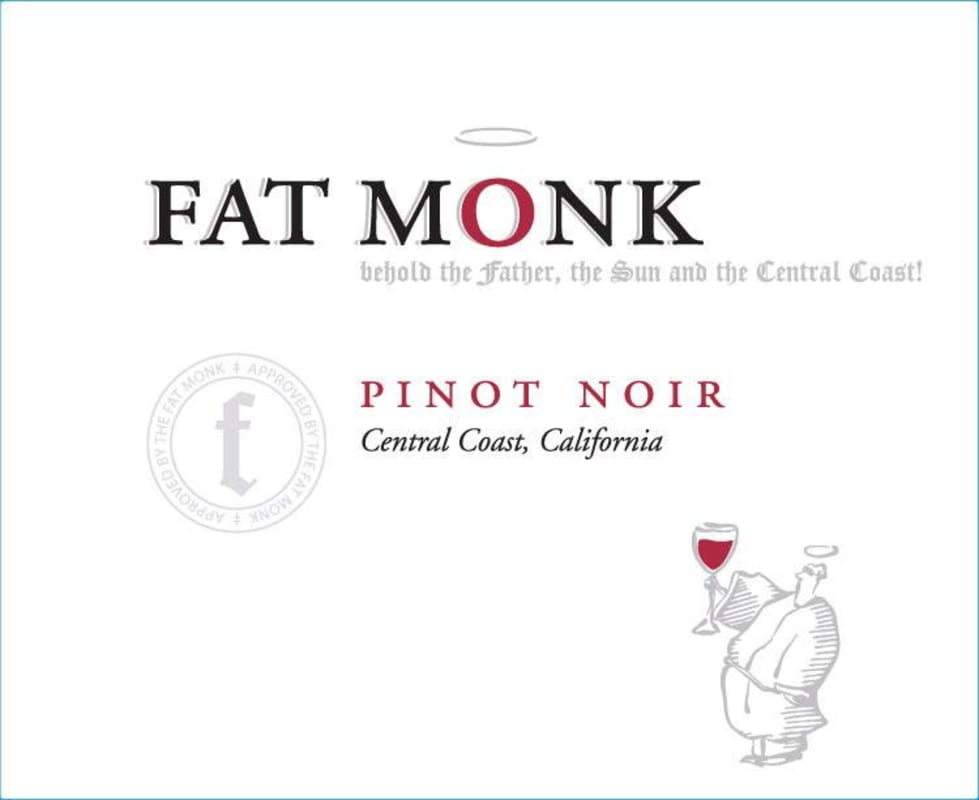 Villa San-Juliette Fat Monk Pinot Noir 2012 Front Label