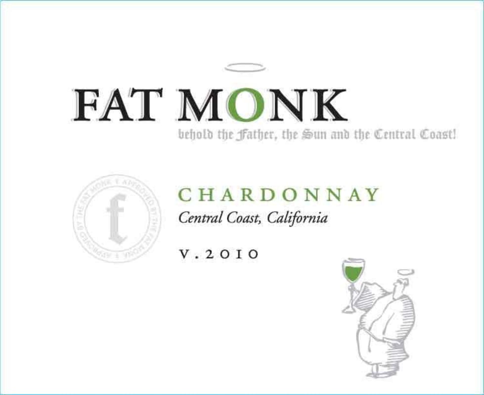 Villa San-Juliette Fat Monk Chardonnay 2010 Front Label