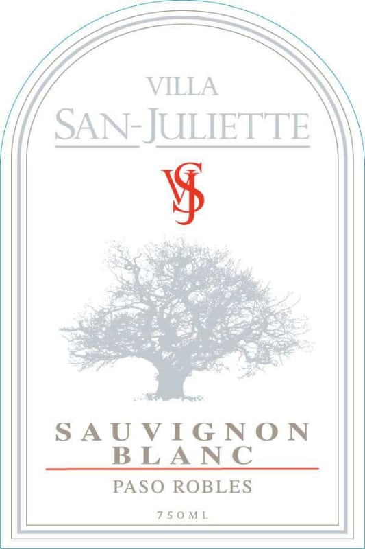Villa San-Juliette Sauvignon Blanc 2012 Front Label