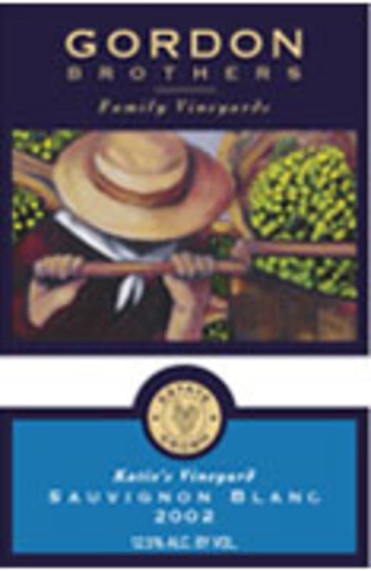 Gordon Brothers Sauvignon Blanc 2002 Front Label