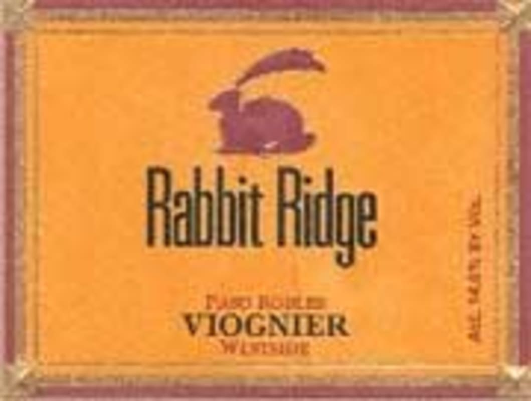 Rabbit Ridge Viognier 2002 Front Label