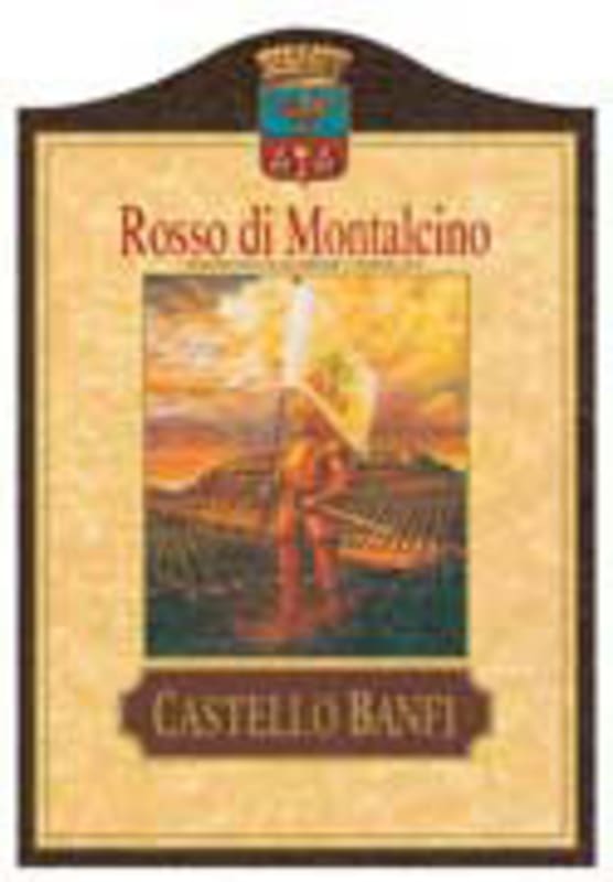 Banfi Rosso di Montalcino 2001 Front Label