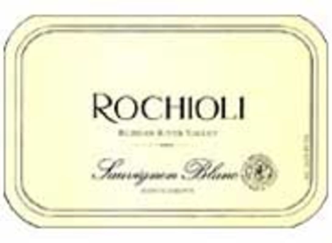 Rochioli Estate Sauvignon Blanc 2002 Front Label