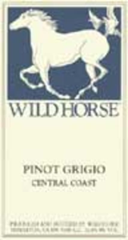 Wild Horse Pinot Grigio 2001 Front Label
